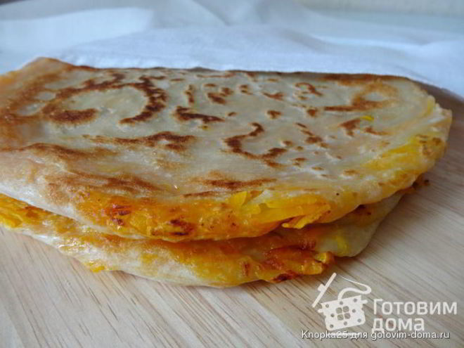 Рецепт тыквенных лепешек