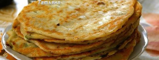 заварные лепешки с сыром и зеленью. Шаг 15