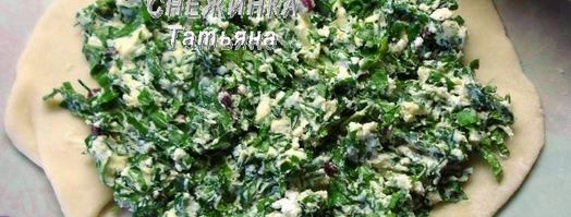 заварные лепешки с сыром и зеленью. Шаг 8