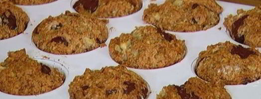 бананово-шоколадные маффины. Шаг 8