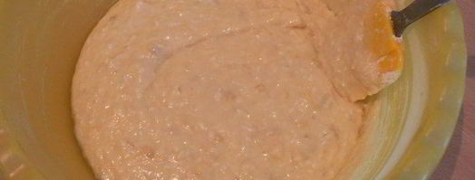 банановые маффины с кокосовым облачком. Шаг 6