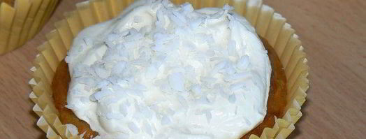 банановые маффины с кокосовым облачком. Шаг 9