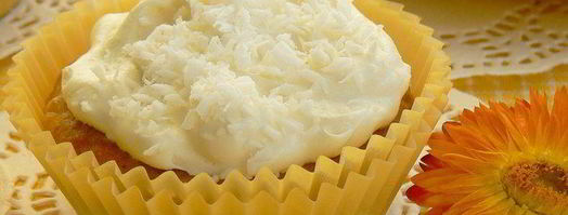 банановые маффины с кокосовым облачком. Шаг 10