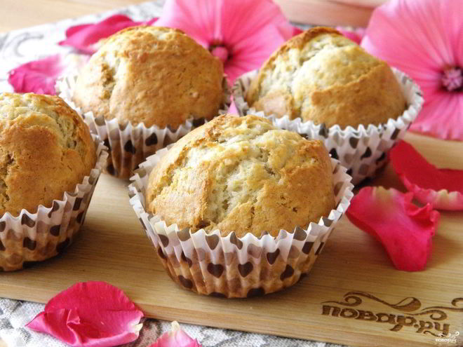 Рецепт банановых маффинов