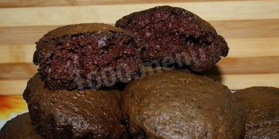 Быстрые шоколадные маффины