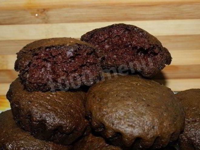 Рецепт быстрых шоколадных маффинов