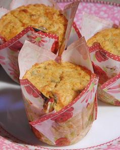 Чечевичные маффины с семечками и миндалем