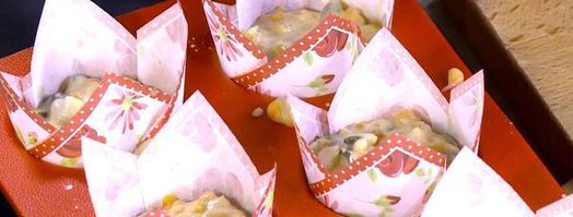 чечевичные маффины с семечками и миндалем. Шаг 6