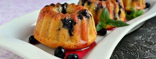 черничные маффины. Шаг 9