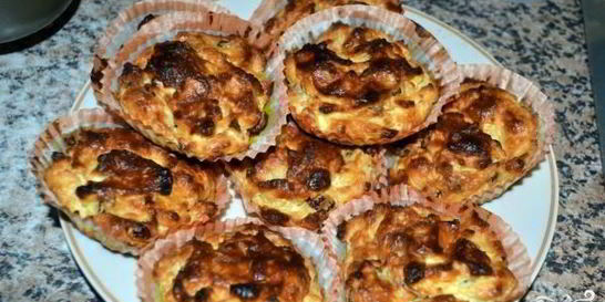 Диетические творожные маффины