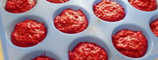 финские сочные свекольные маффины. Шаг 8