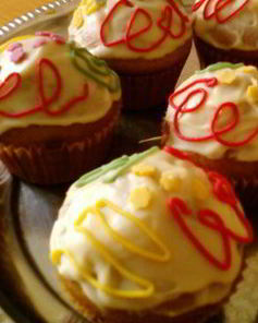 Фисташковые маффины