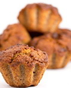 Гречневые маффины с бананом