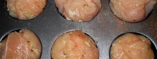 куриные маффины с брокколи и грибами. Шаг 16