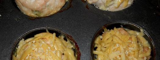 куриные маффины с брокколи и грибами. Шаг 18