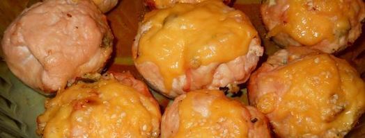 куриные маффины с брокколи и грибами. Шаг 19