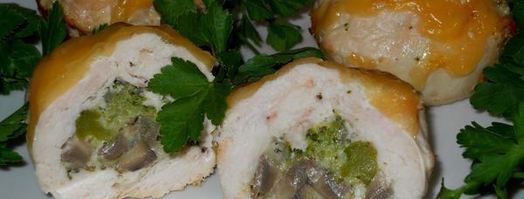 куриные маффины с брокколи и грибами. Шаг 20