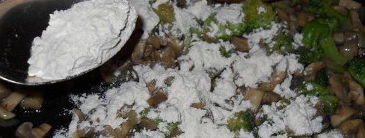 куриные маффины с брокколи и грибами. Шаг 7