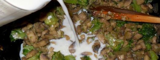 куриные маффины с брокколи и грибами. Шаг 8