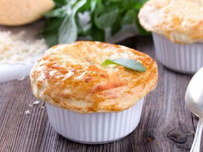 Рецепт куриных маффинов с сыром