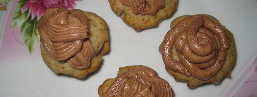 маффины банановые с кофейным кремом. Шаг 6