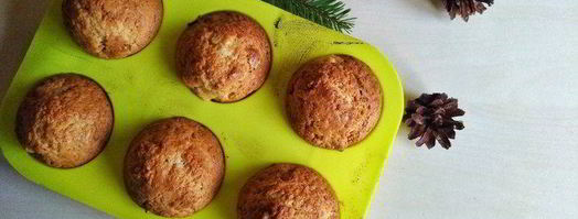 маффины с ананасами и грецкими орехами. Шаг 12