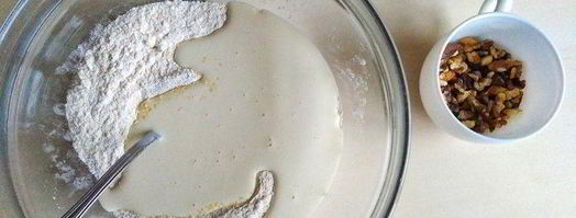 маффины с ананасами и грецкими орехами. Шаг 7