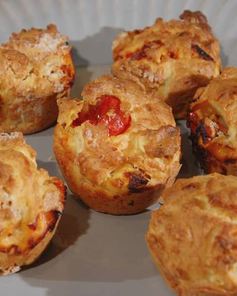 Маффины с брынзой и помидорами