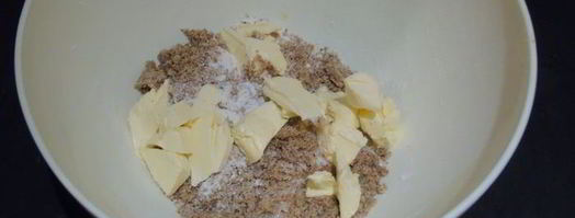 маффины с черникой и штрейзелем. Шаг 7