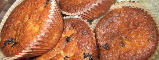 маффины с черникой. Шаг 7