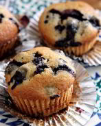 Маффины с ежевикой