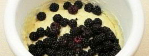 маффины с ежевикой. Шаг 4