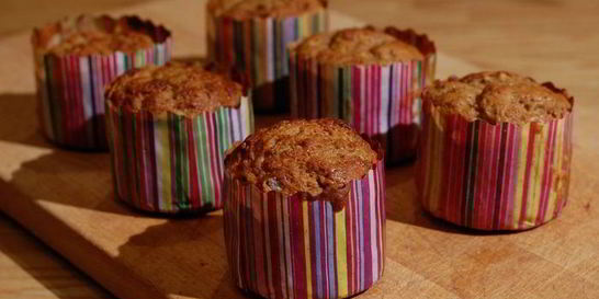 Маффины с грушами