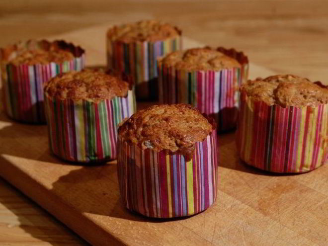 Рецепт маффинов с грушами