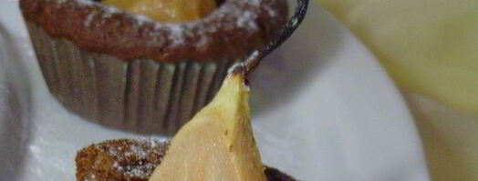 маффины с грушей и шоколадом. Шаг 10