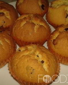 Маффины с изюмом