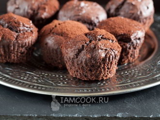Рецепт маффинов с какао