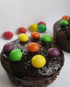 Маффины с кокосовой начинкой