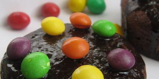 Маффины с кокосовой начинкой