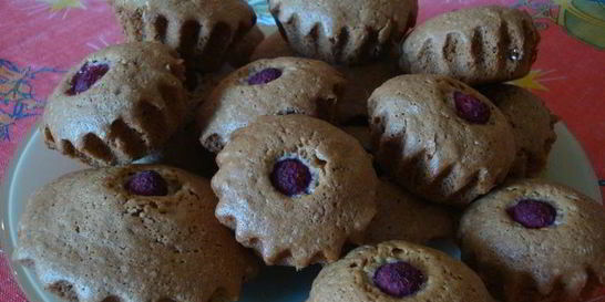 Маффины с малиной