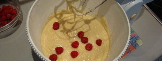 маффины с малиной. Шаг 6