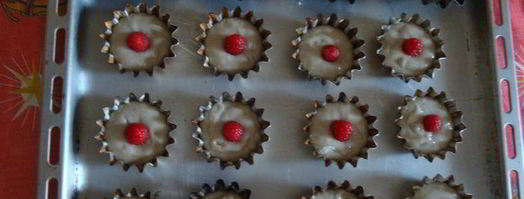 маффины с малиной. Шаг 7