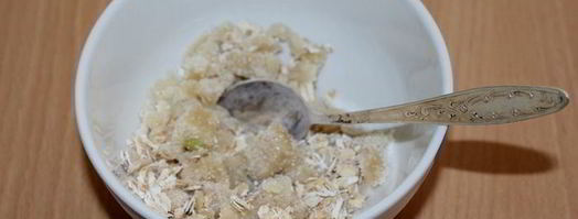 маффины с ревенем и марципановым штрейзелем. Шаг 5