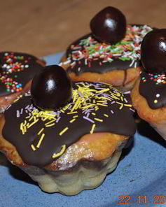 Маффины с шоколадом