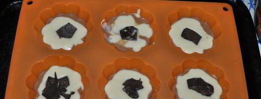 маффины с шоколадом. Шаг 7