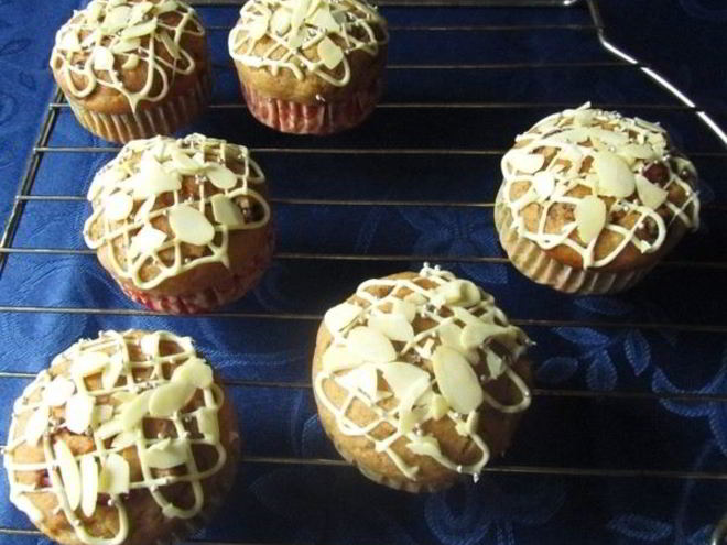 Рецепт маффинов с сушеной клюквой