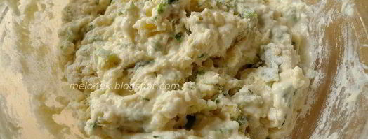 маффины с сыром и зеленью. Шаг 3