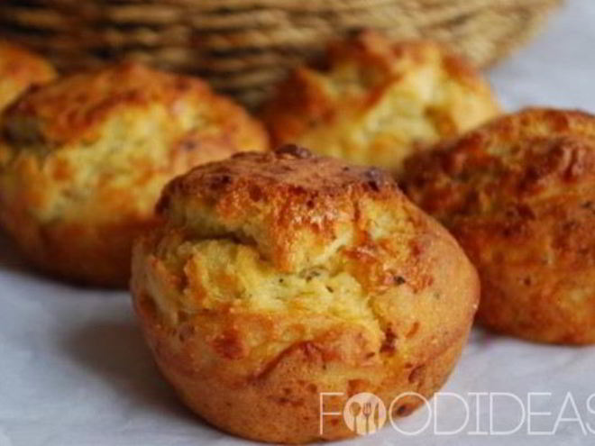 Рецепт маффинов с сыром
