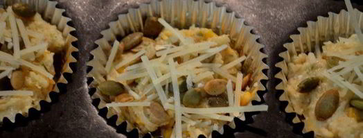 маффины с тремя видами сыра. Шаг 5