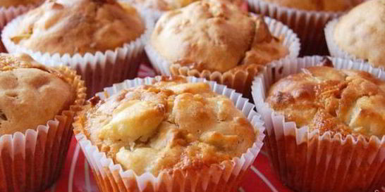 Маффины с яблоками